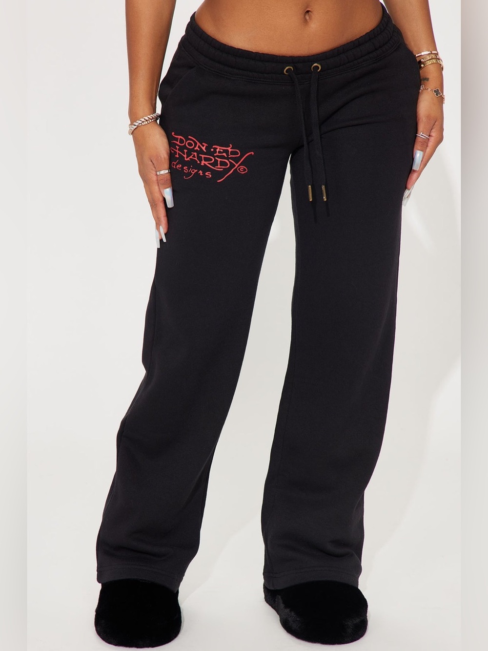 Ed Hardy “Love Kills Slowly” Graphic Pants Y2K - Medium